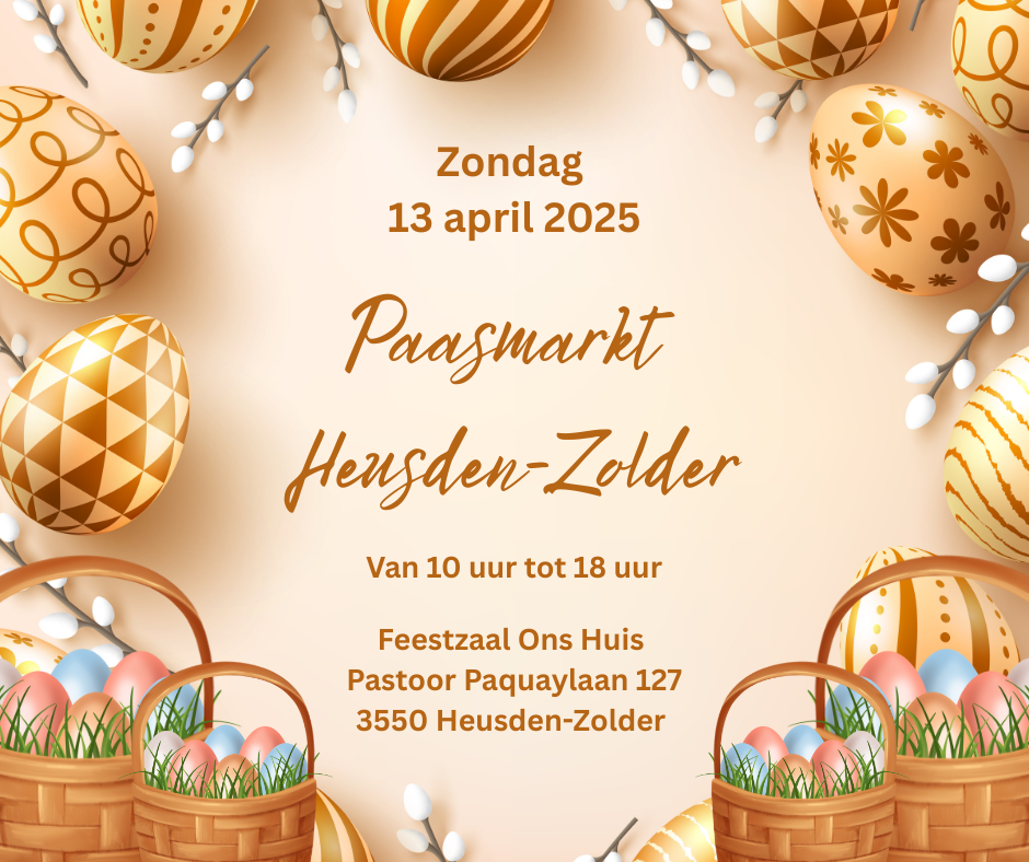 Paasmarkt Heusden-Zolder 2025