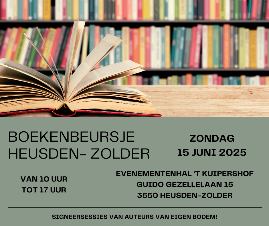 Boekenbeursje Heusden-Zolder 2025