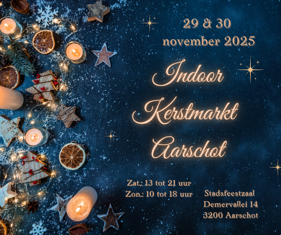 Indoor Kerstmarkt Aarschot 2025
