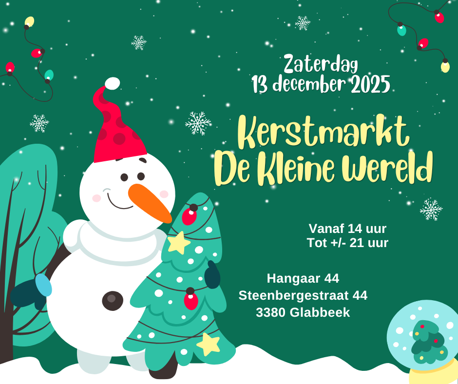 Kerstmarkt De Kleine Wereld 2025